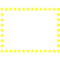 Yellow Border Frame PNG Image