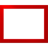Red Border Frame Free Download PNG Image