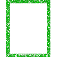 Green Border Frame Transparent Picture PNG Image