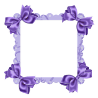 Purple Border Frame Transparent Background PNG Image
