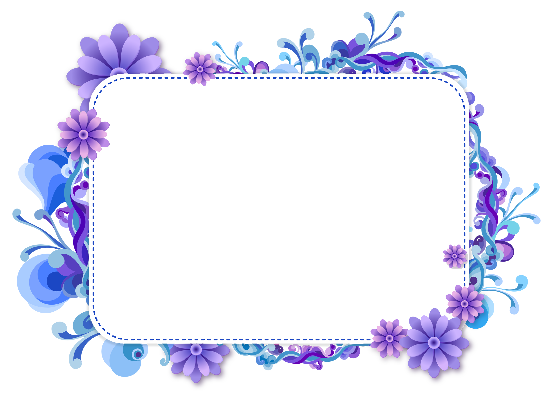 Download Purple Border Frame Transparent Hq Png Image In Different