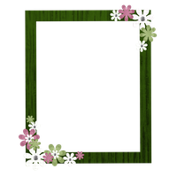 Green Border Frame Clipart PNG Image