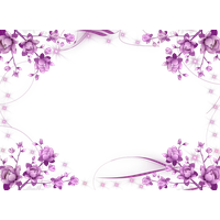 Purple Border Frame Hd PNG Image