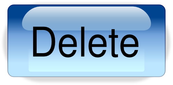 Delete Button File PNG Image