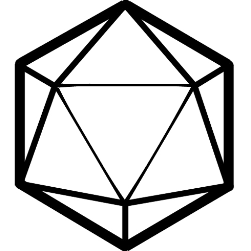 Art Dice Dungeons System Dragons D20 Triangle PNG Image