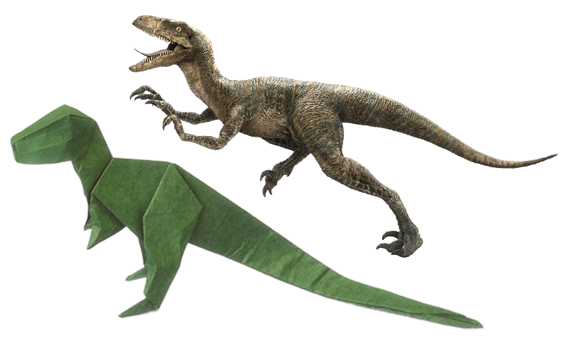 Velociraptor Tyrannosaurus Fauna Dinosaur Free HQ Image PNG Image
