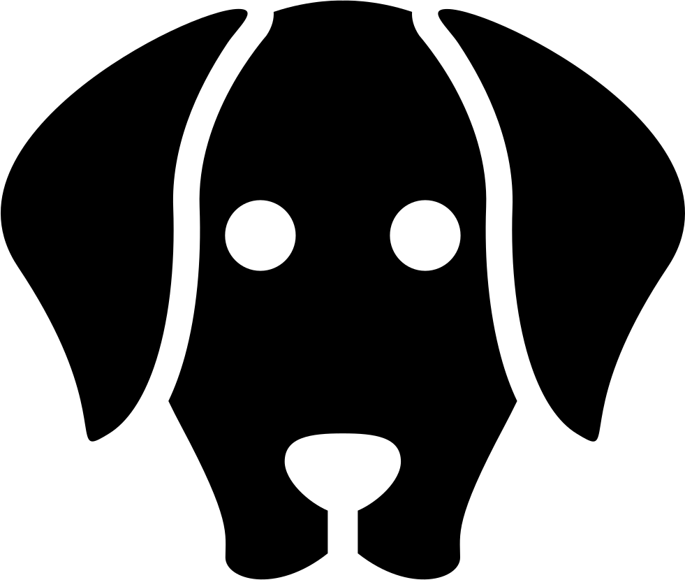 Photos Silhouette Dog Face Free Download PNG HQ PNG Image