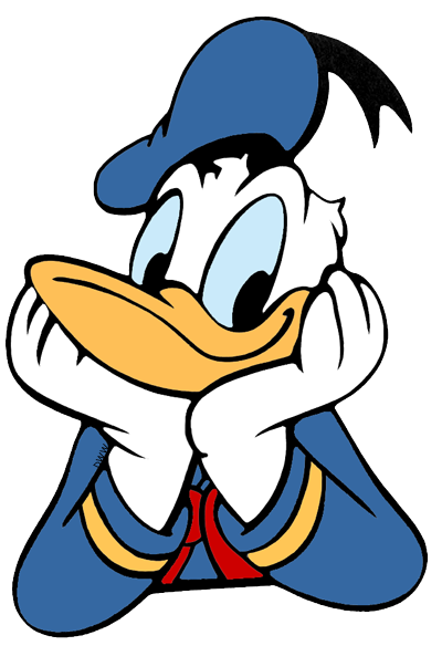 Donald Duck Clipart PNG Image