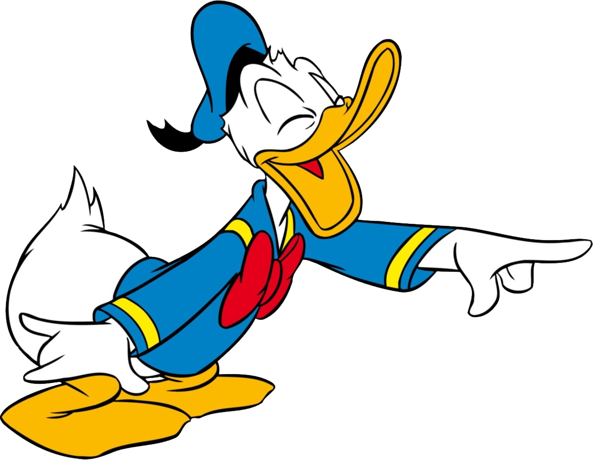 Donald Area Art Cartoon Duck Download HD PNG PNG Image