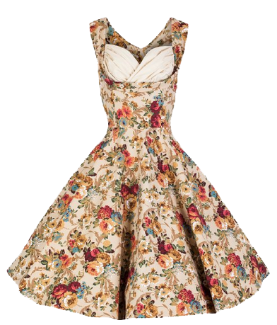 Floral Dress Hd PNG Image