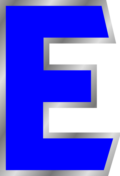 Letter E PNG Image