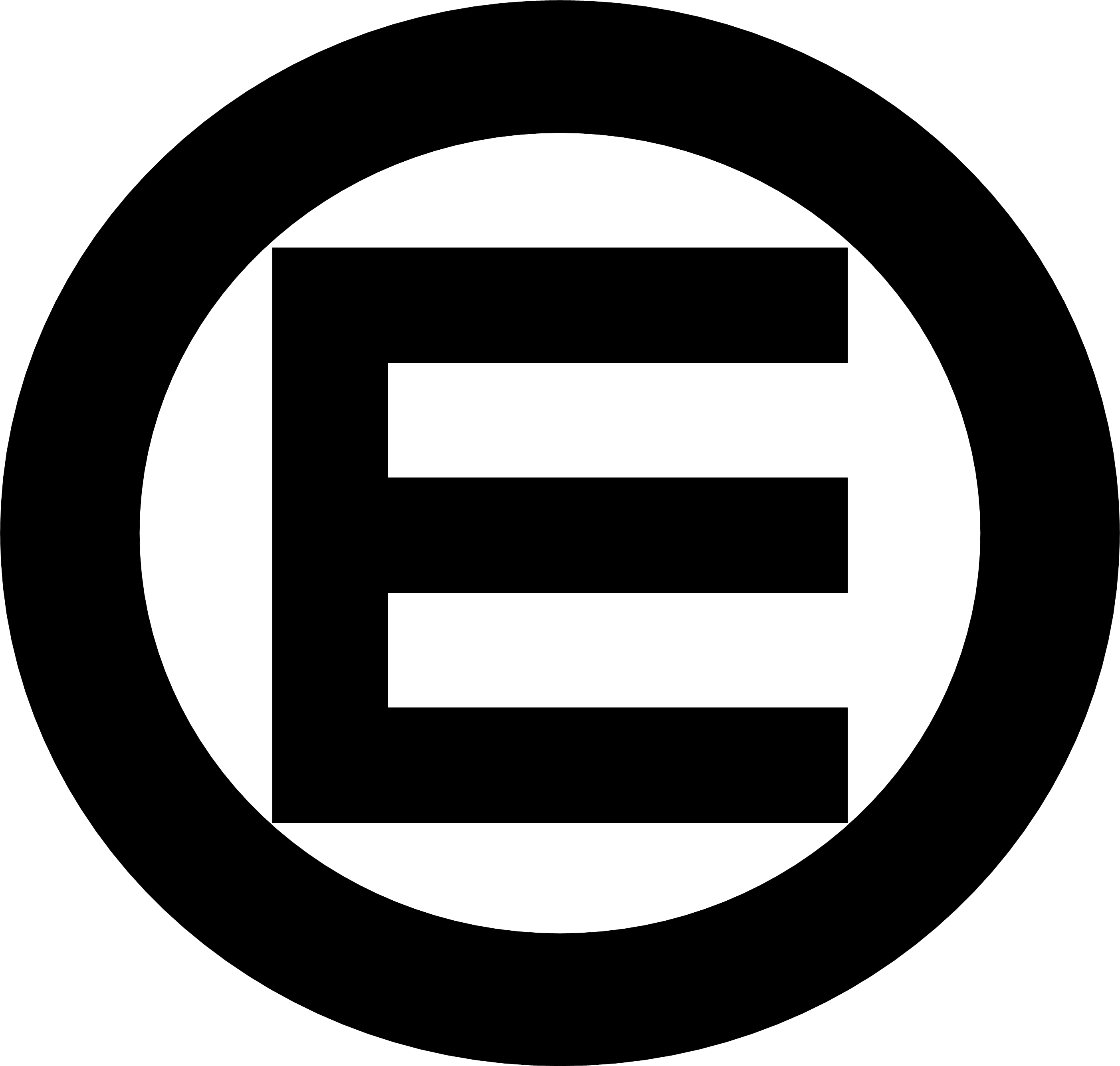 Letter E PNG Image
