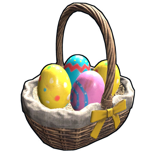 Basket Egg Easter Picture HQ Image Free PNG Image
