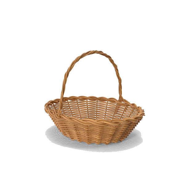 Empty Easter Basket Hd PNG Image