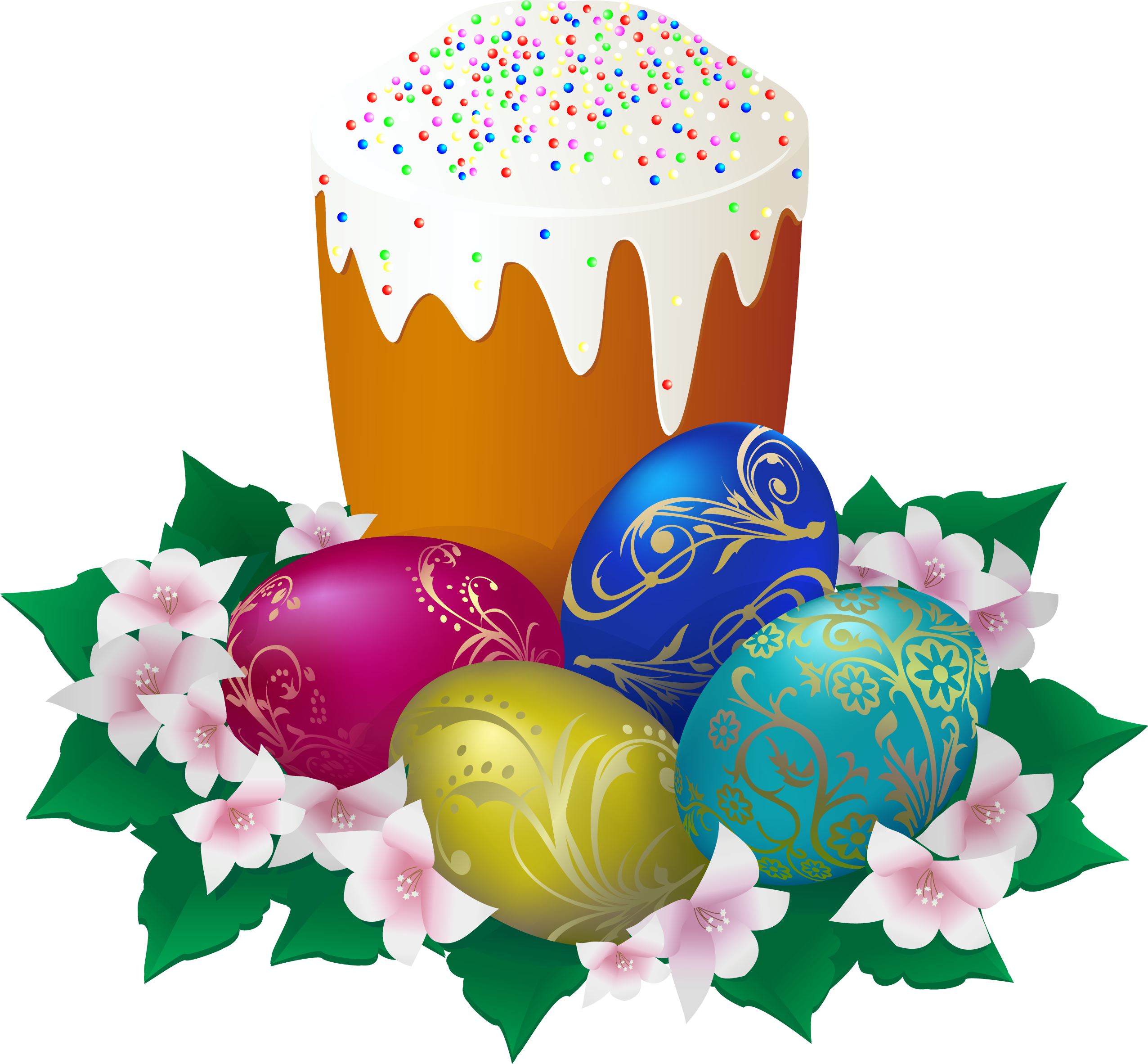 Easter cake PNG Image