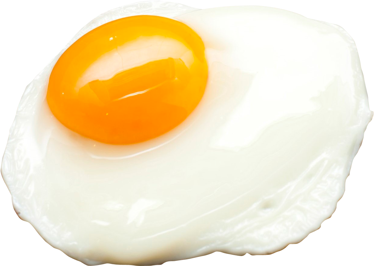 Download Fried Egg Half Free HD Image HQ PNG Image