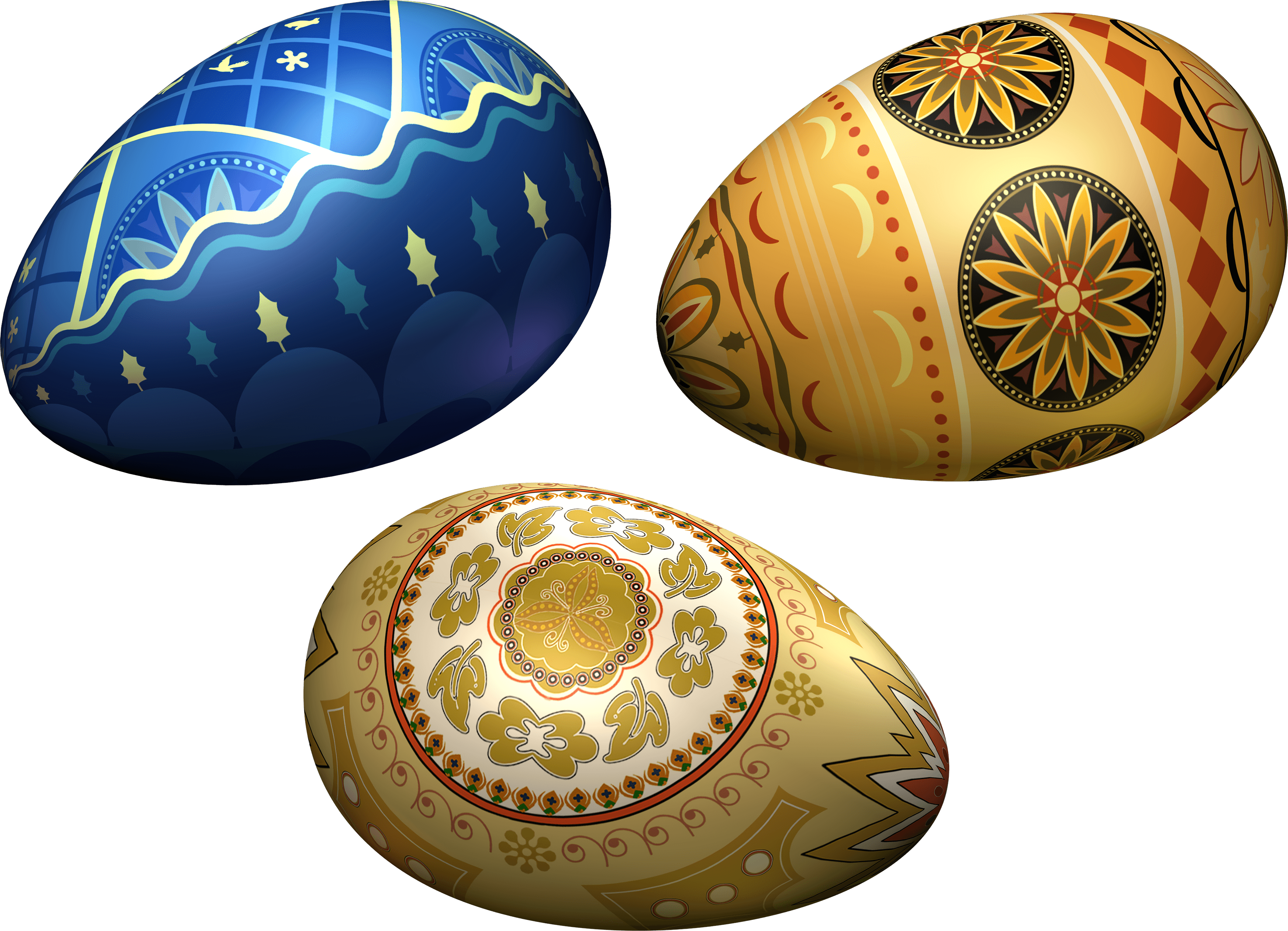 Colored Eggs Png Image PNG Image
