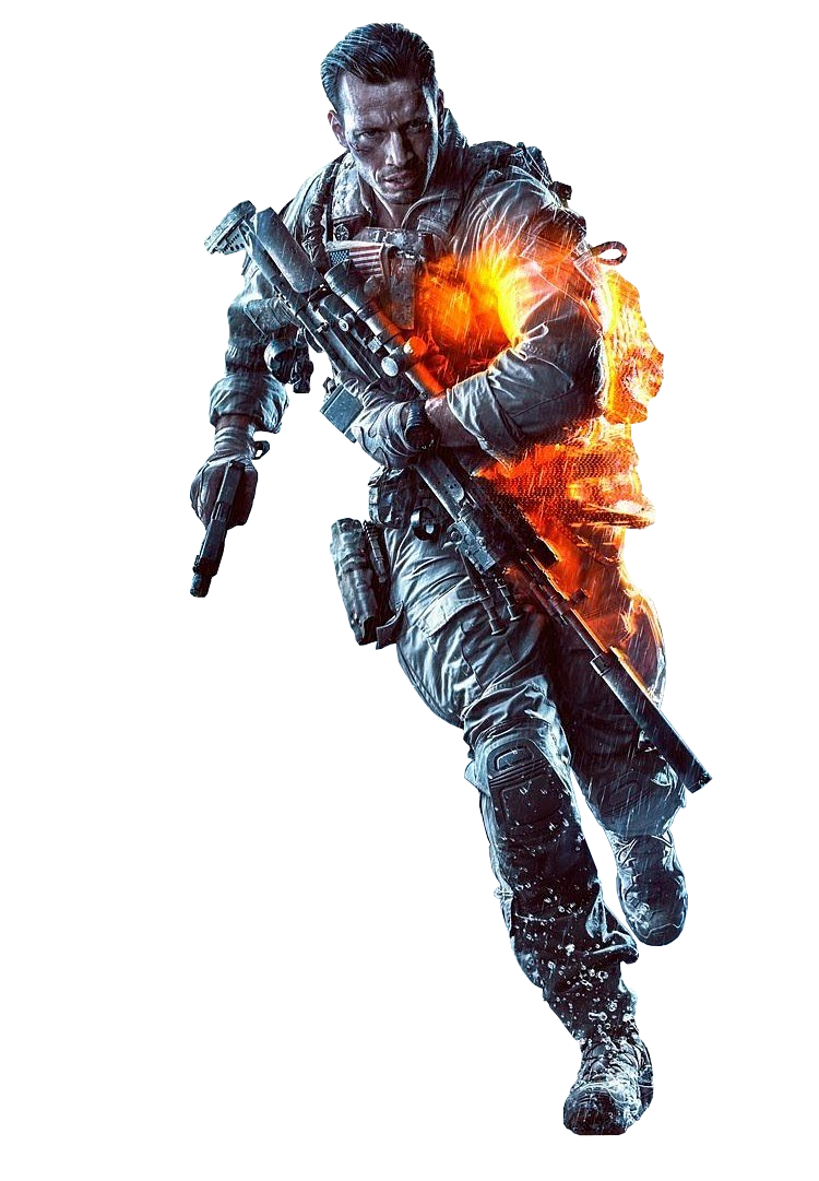 Battlefield Weapon Iphone Soldier Free Clipart HD PNG Image