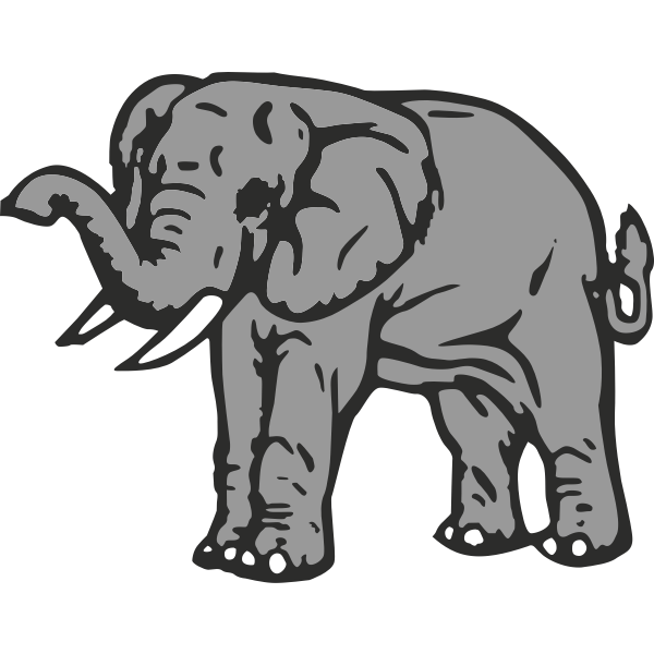Vector Elephant African PNG Image High Quality PNG Image