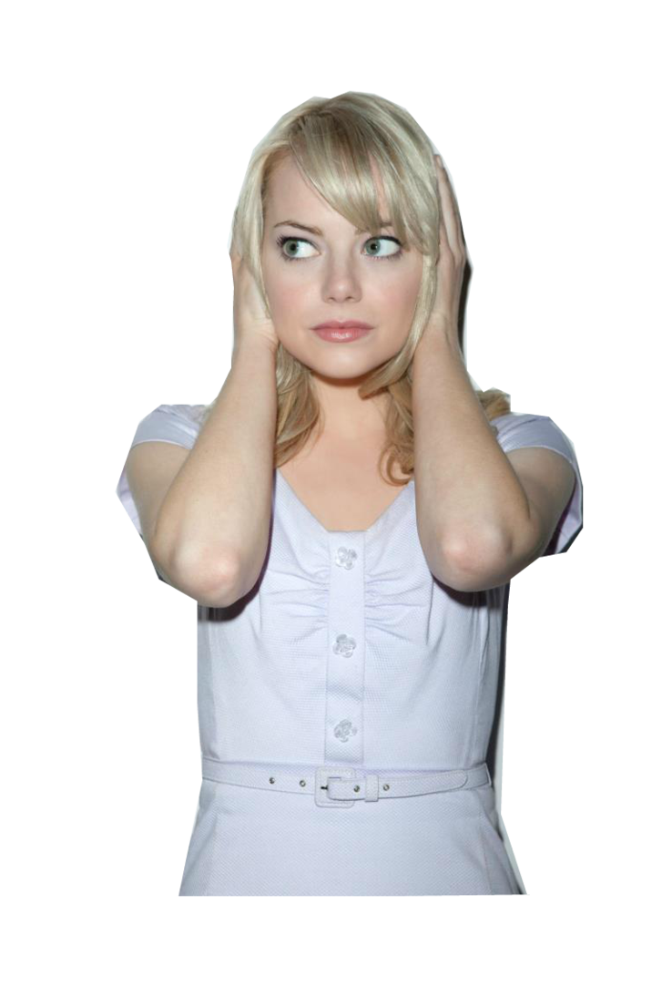 Emma Stone Transparent Picture PNG Image