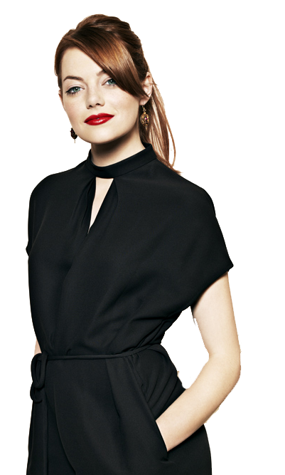 Emma Stone Transparent Background PNG Image