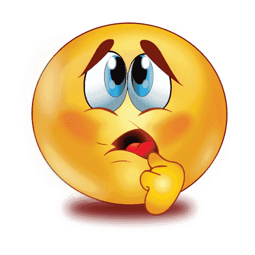 Confused Emoji Download HD PNG Image