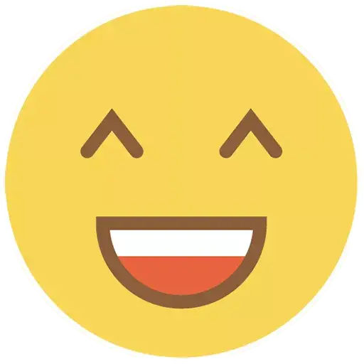 Flat Circle Vector Emoji Free PNG HQ PNG Image