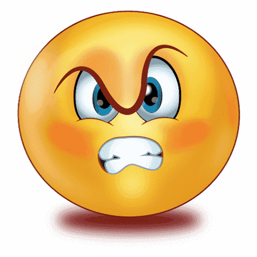 Angry Pic Emoji Free PNG HQ PNG Image