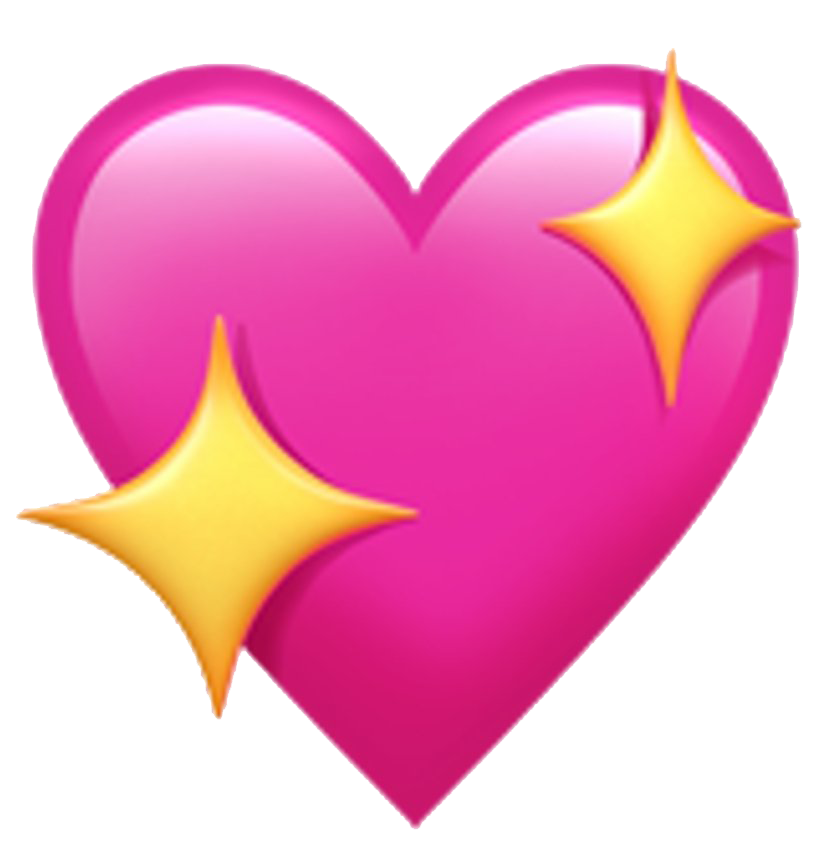 Pink Heart Love Emoji Free HD Image PNG Image