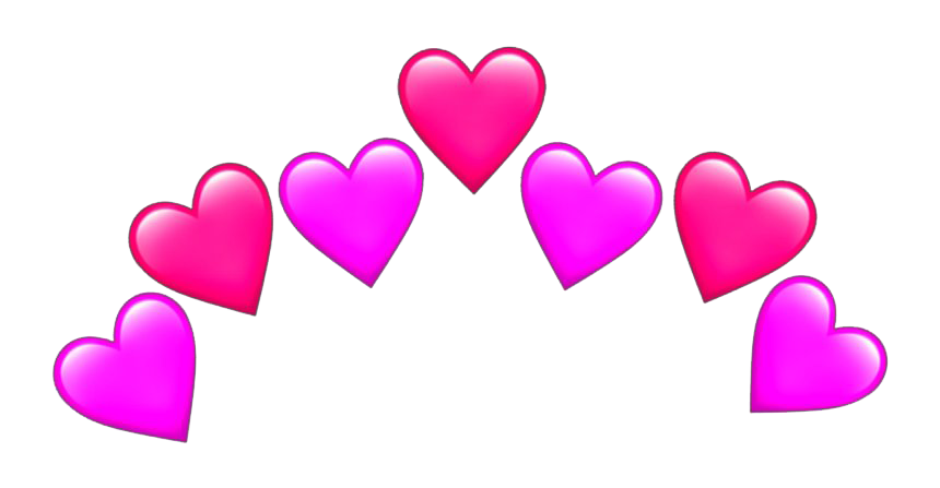 Pink Heart Photos Emoji Free Download Image PNG Image