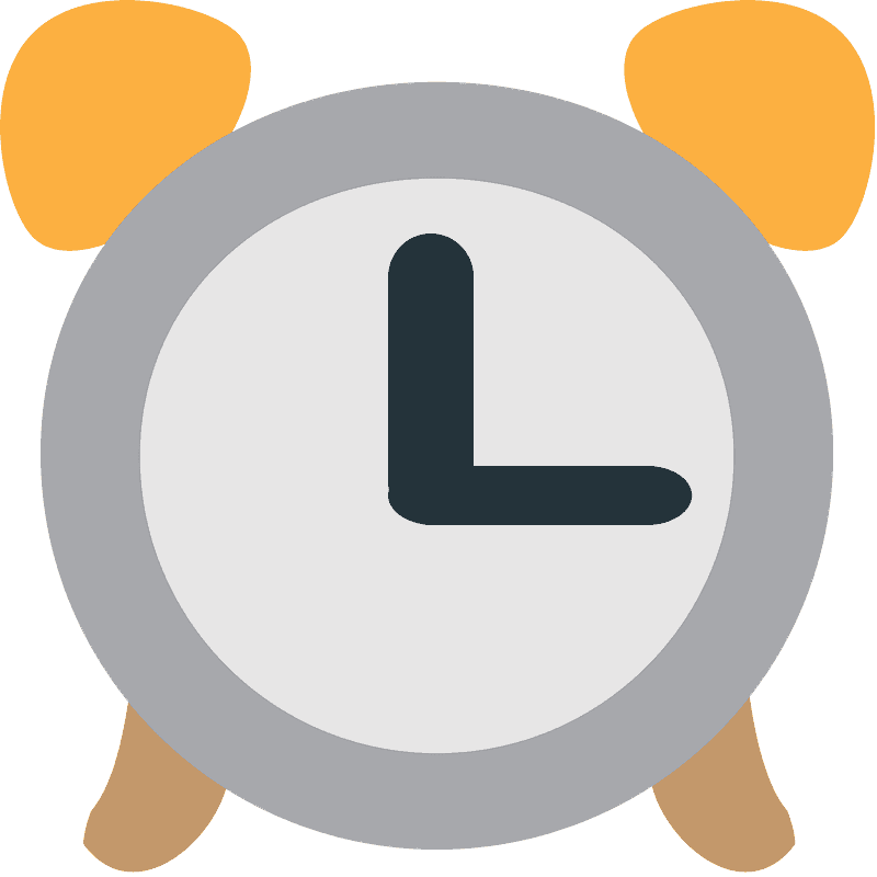 Alarm Emoji Free HQ Image PNG Image