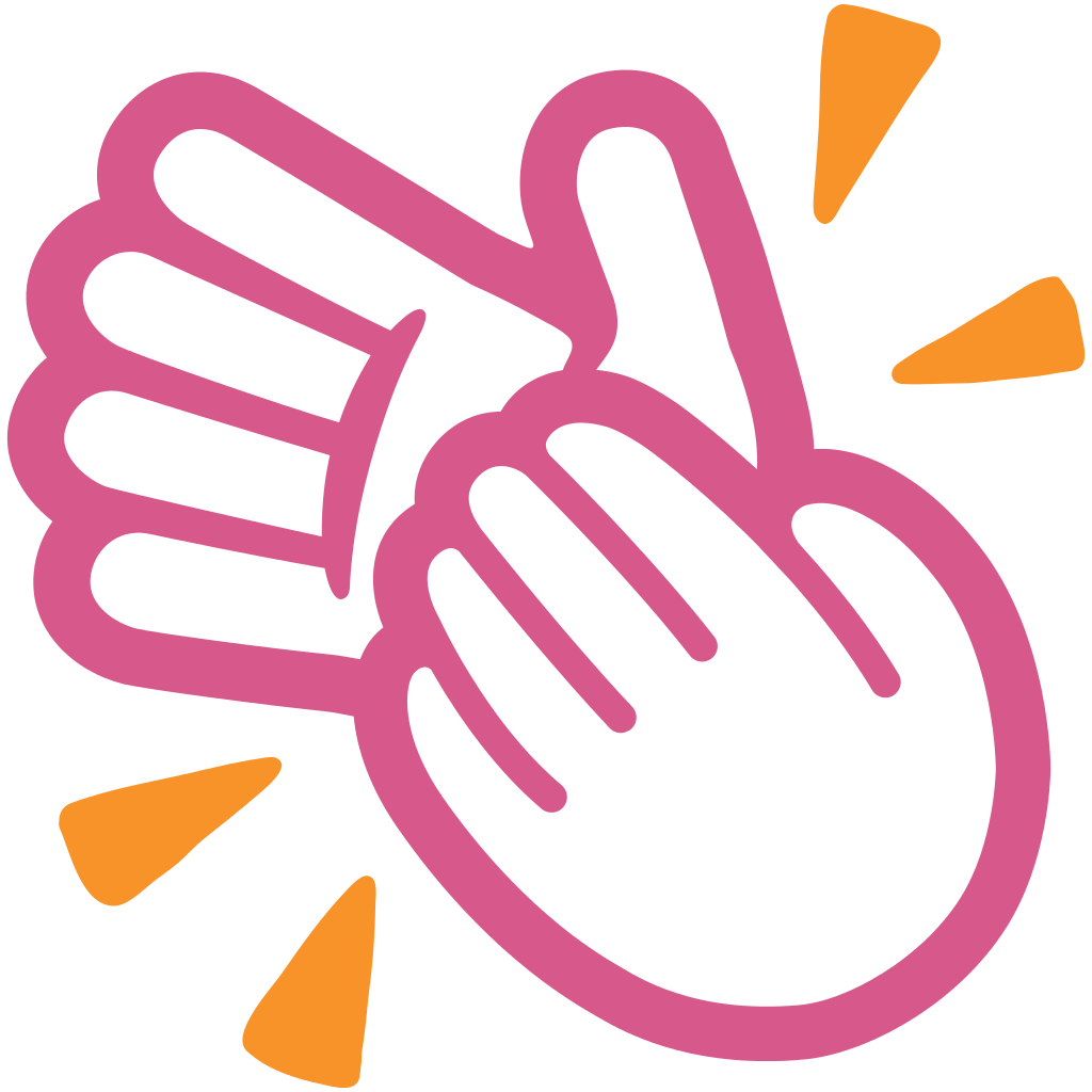 Android Hand Clapping Applause Emoji Free HQ Image PNG Image