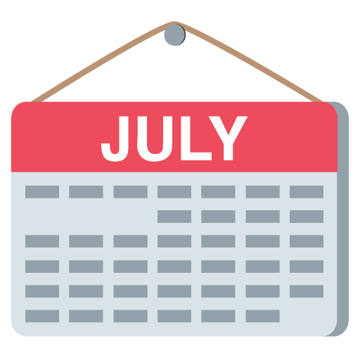 Calendar Emoji Free Frame PNG Image