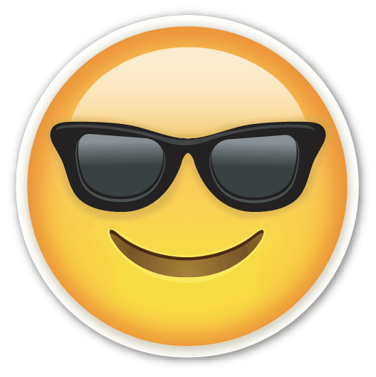 Emoticon Sunglasses Smiley Villain Emoji With Icon PNG Image