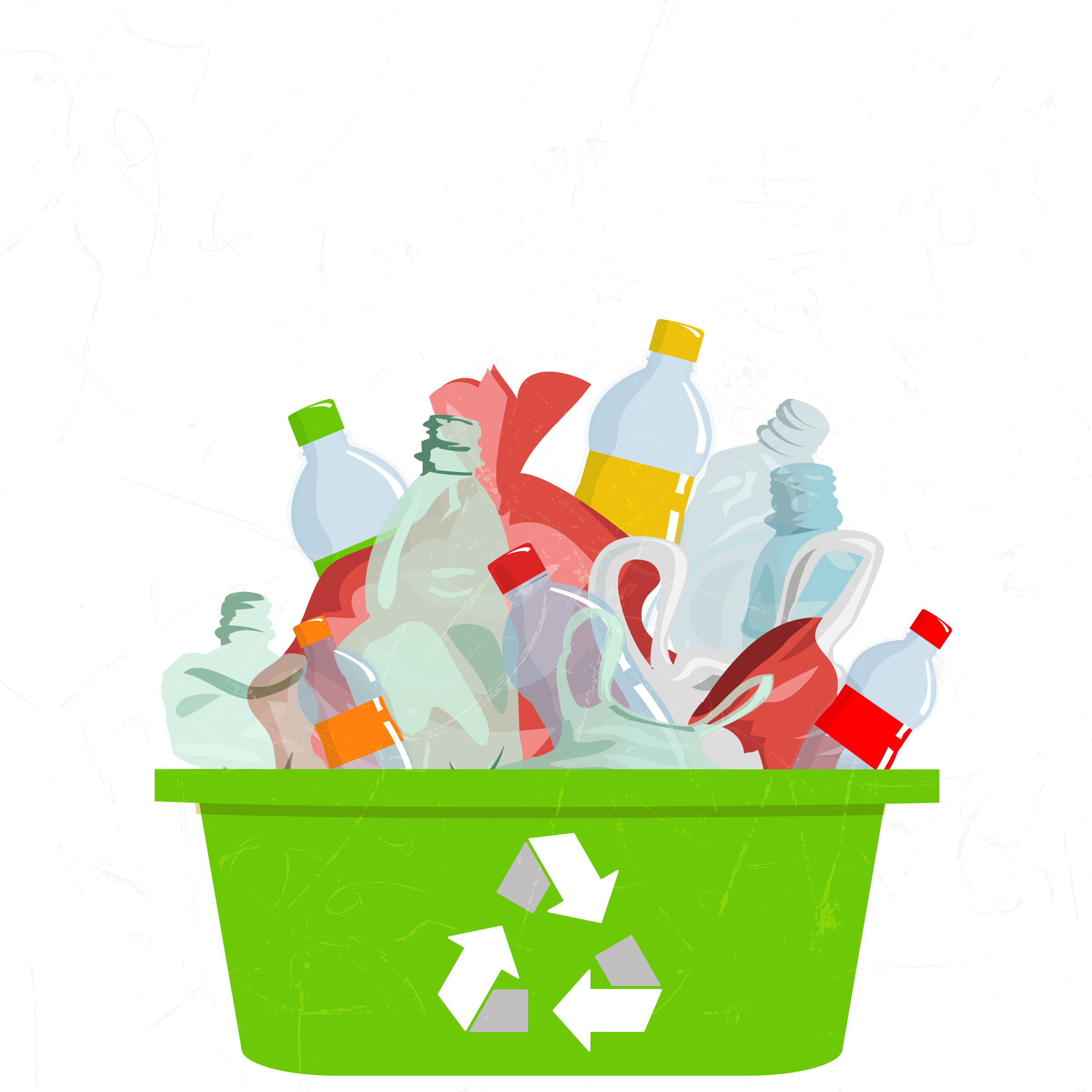Container Garbage Symbol Recycling Plastic Environmental Protection PNG Image