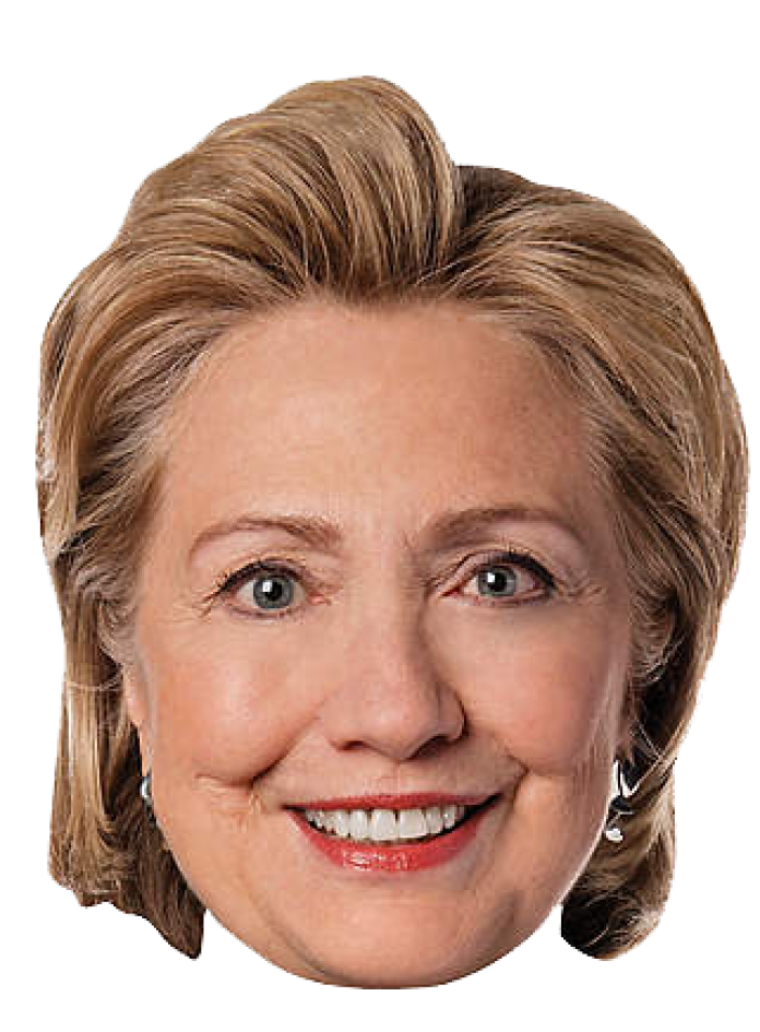 Download Clinton Face Hair Hillary Party Democratic Hq Png Image Freepngimg