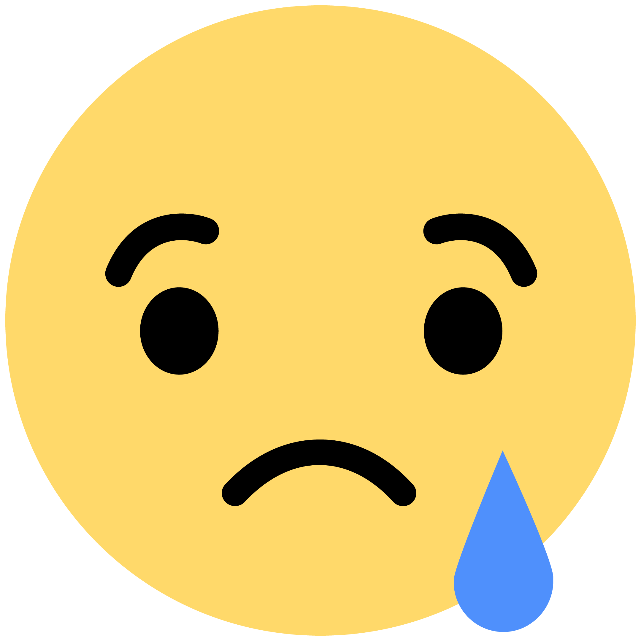 Download Free Emoticon Like Button Sadness Facebook Emoji Icon Favicon