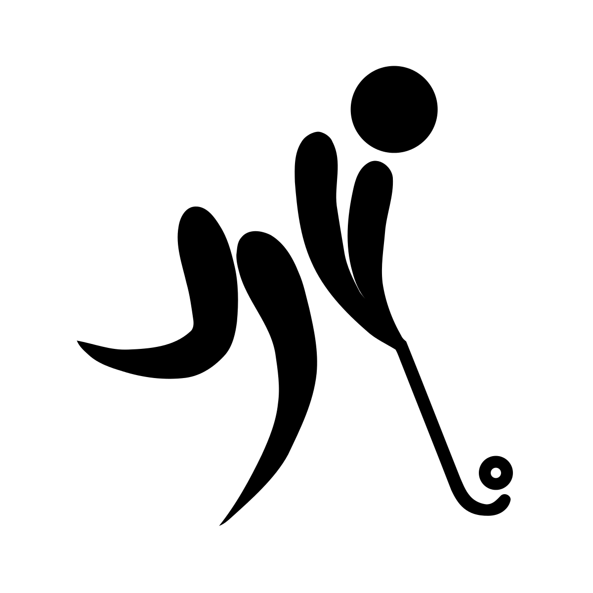 Field Silhouette Hockey PNG Free Photo PNG Image
