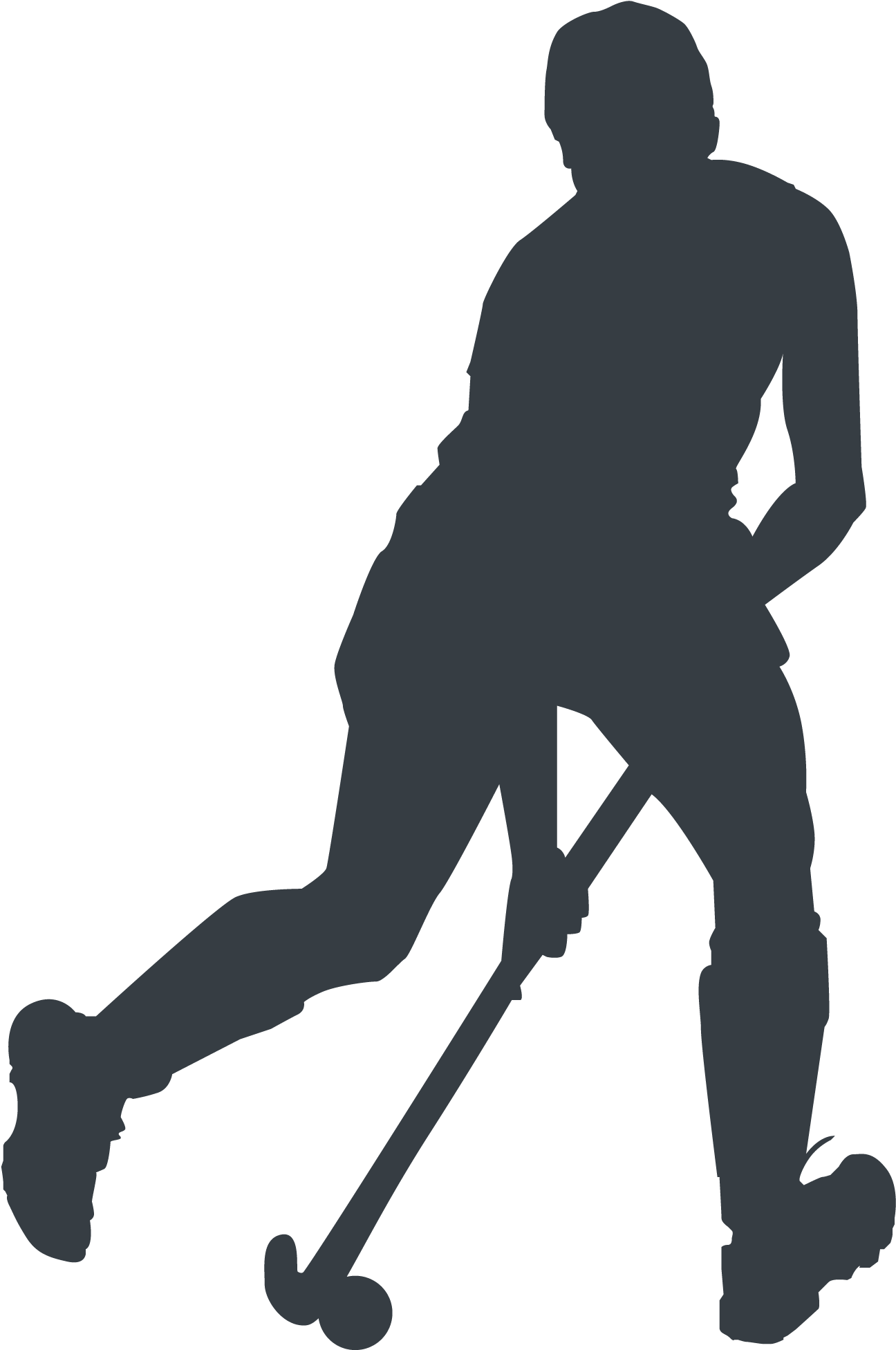 Field Silhouette Hockey Photos Free Transparent Image HD PNG Image