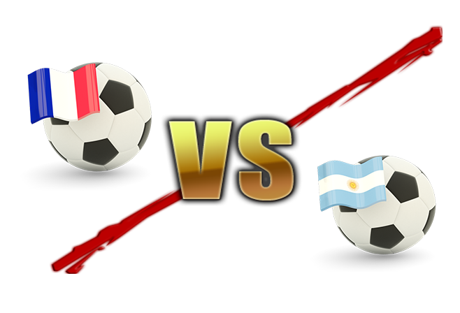 Fifa World Cup 2018 France Vs Argentina PNG Image