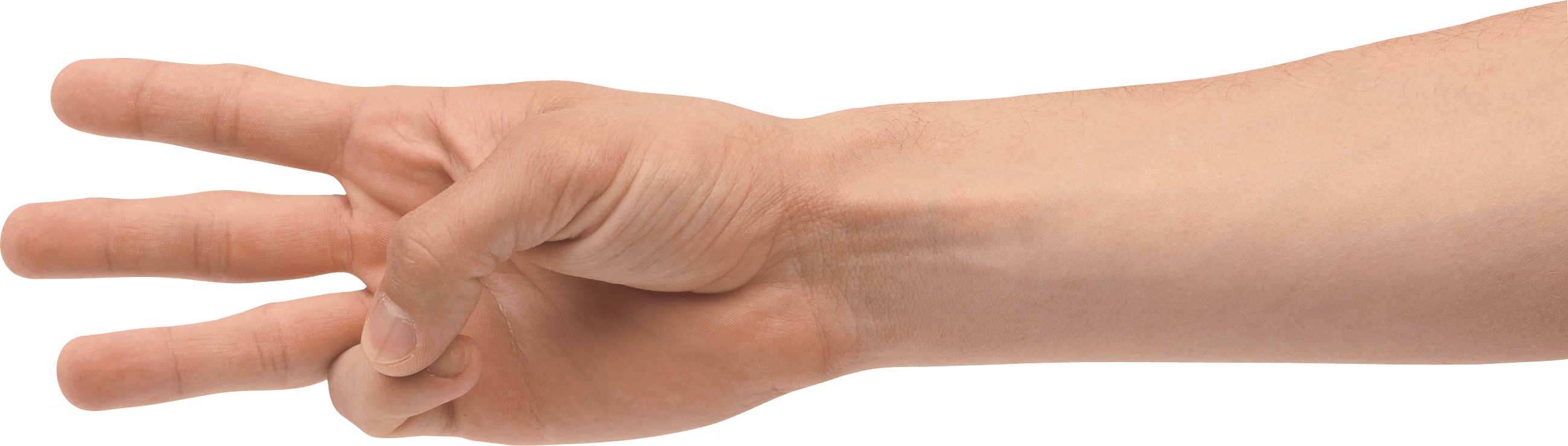 Three Fingers Png Image PNG Image