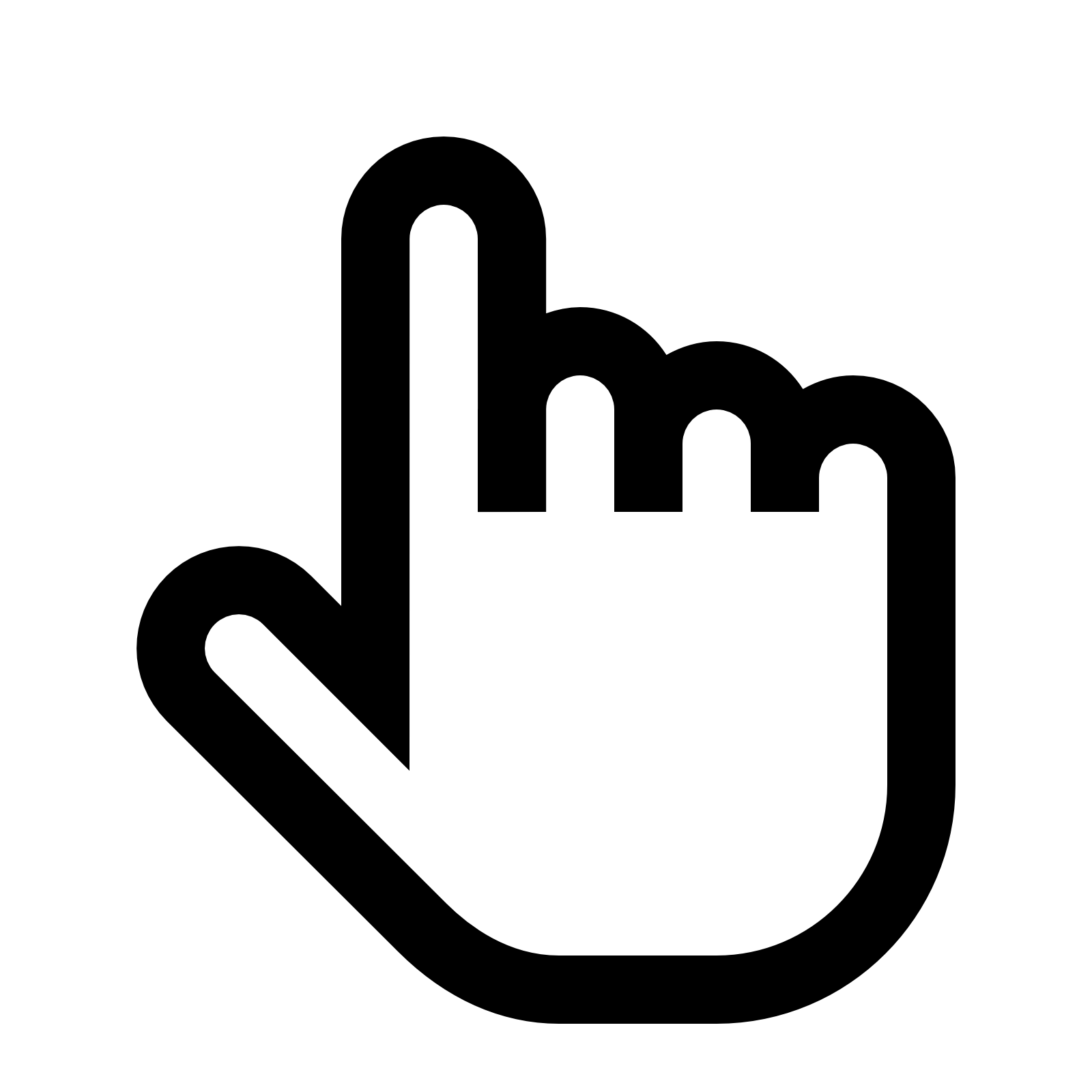 Index Ibm Icons Hand Computer Finger PNG Image