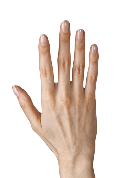 Girl Fingers PNG Image