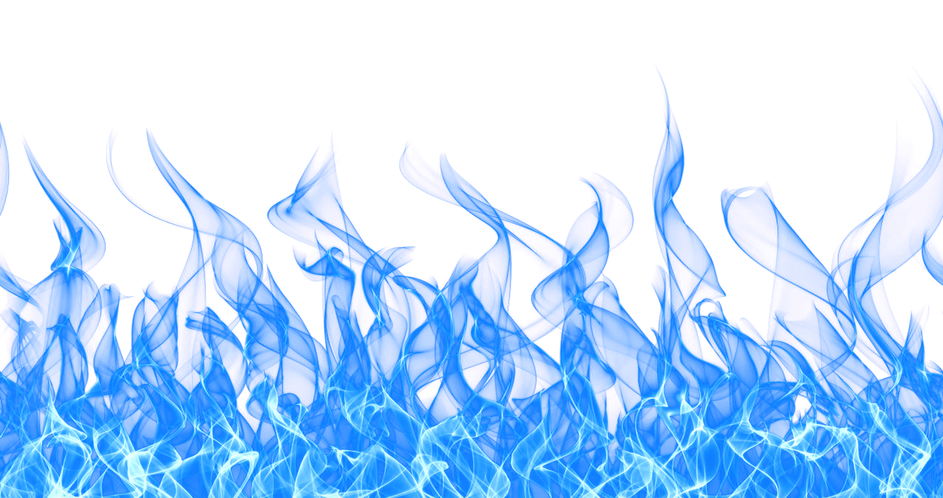 Blue Fire Hd PNG Image