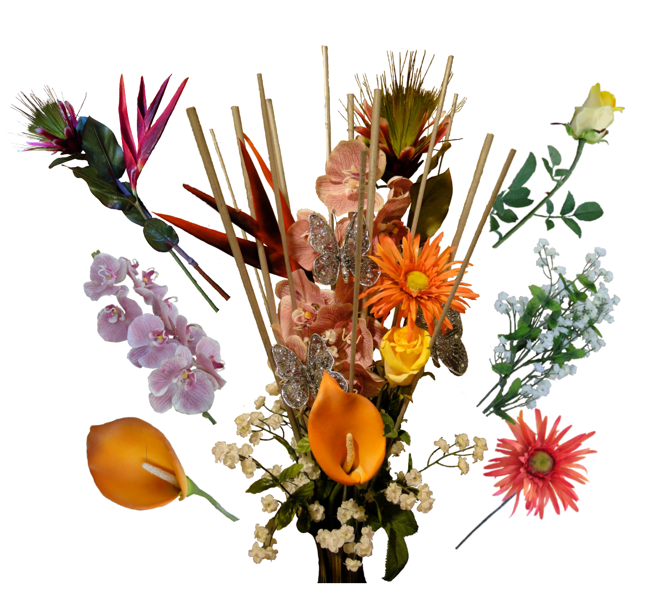 Graphic Bouquet Mark Zuckerberg Imageination Flower Design PNG Image