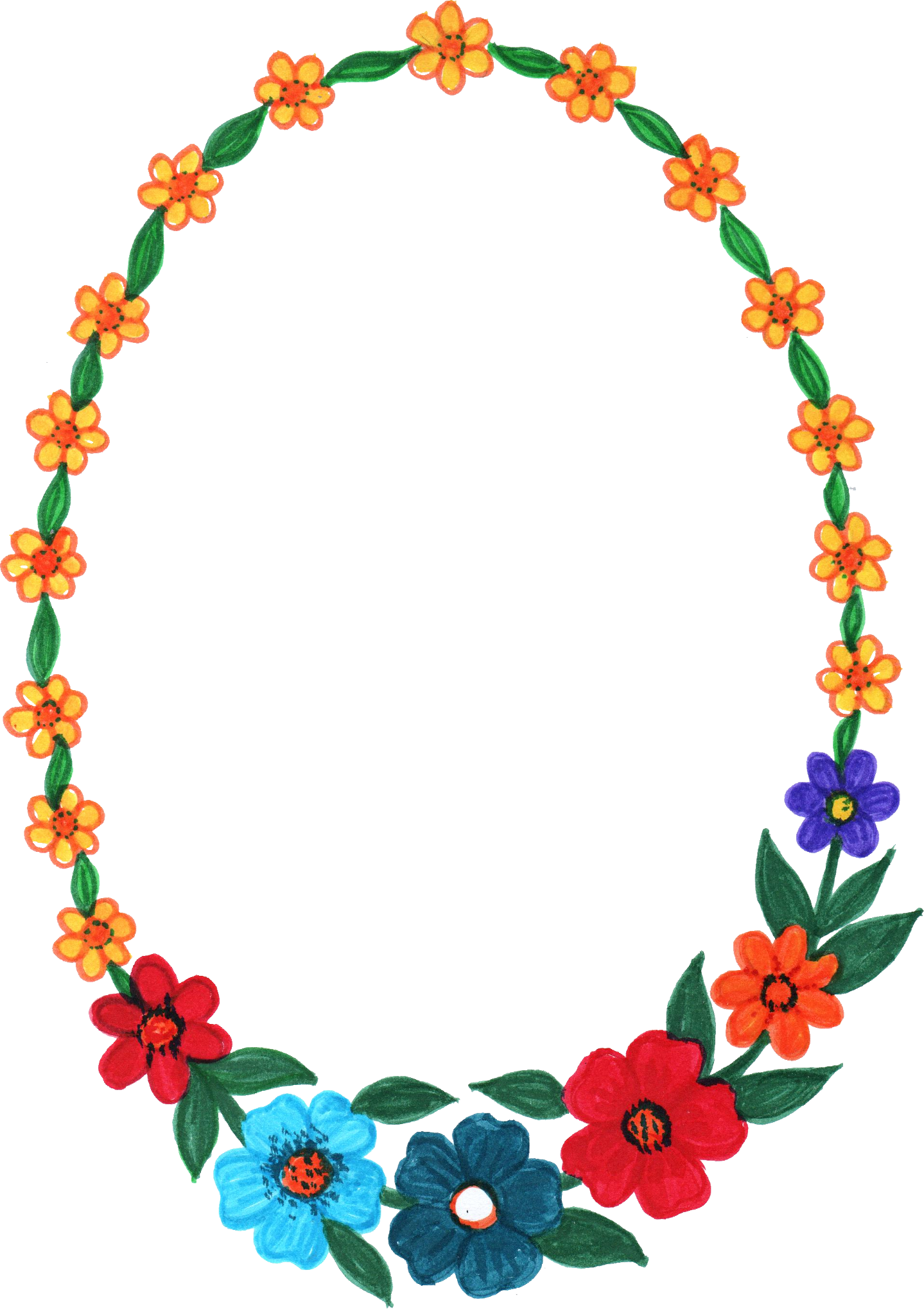 Frames Picture Frame Flower Free Photo PNG PNG Image