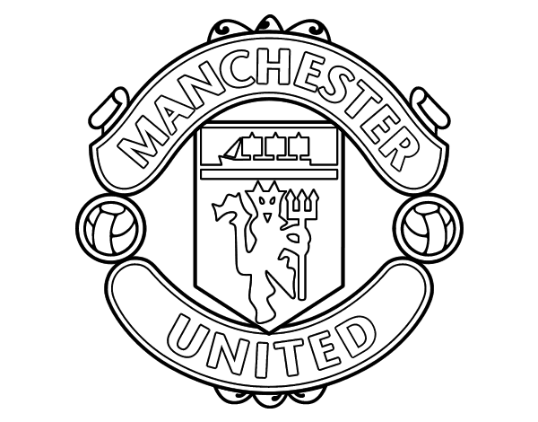 Coloring Text Fc United Manchester White Book PNG Image