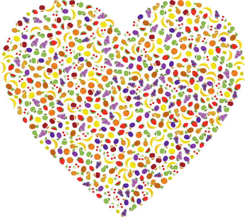 Heart Vector Fruit HQ Image Free PNG Image