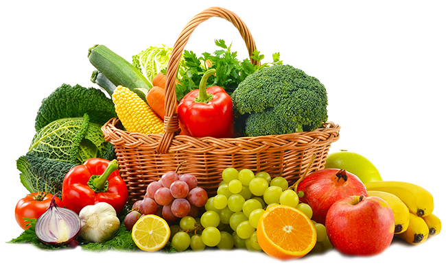 And Vegetables Organic Fruits HD Image Free PNG Image