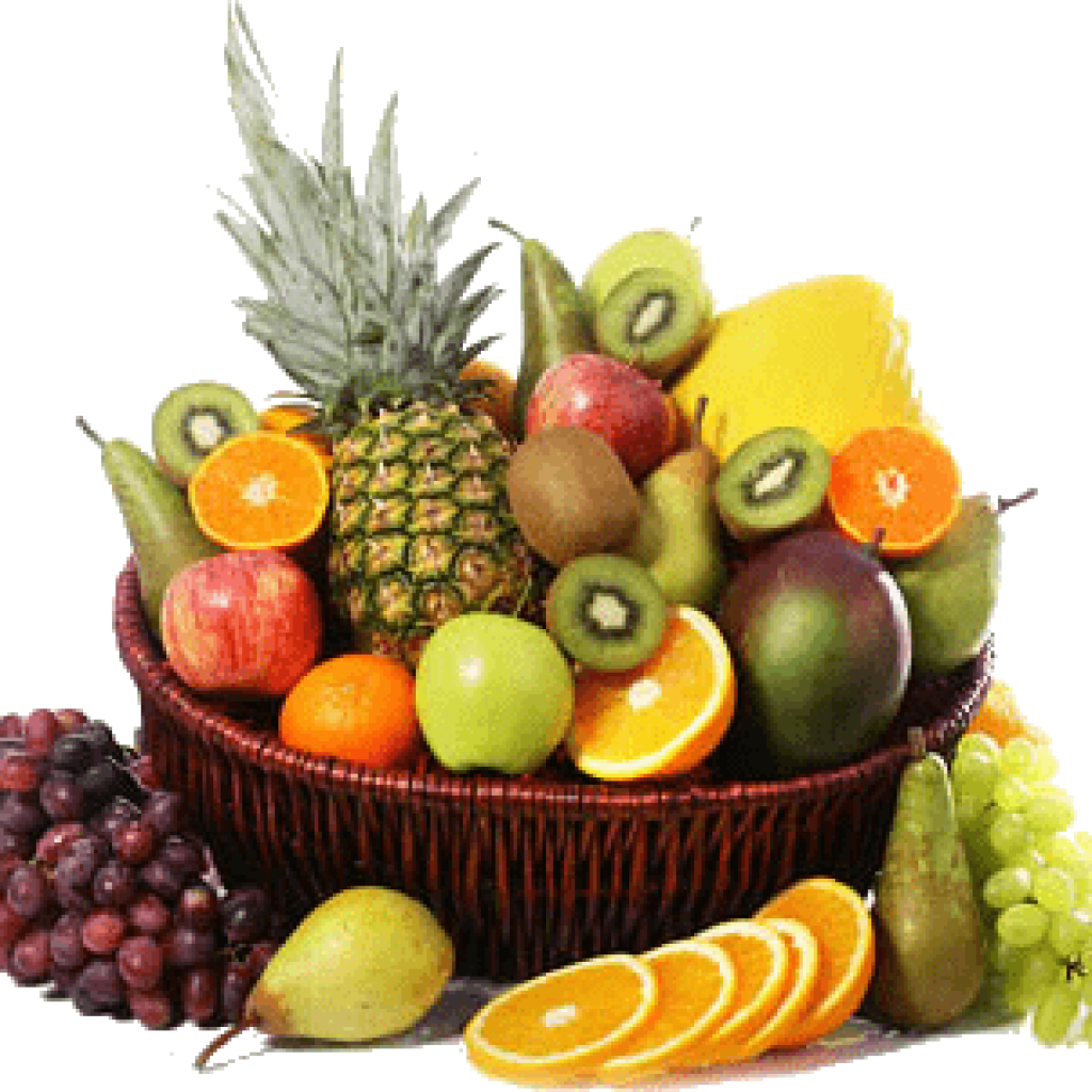 Basket Fruits Free Photo PNG Image